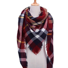 Load image into Gallery viewer, Over Sized Cashmere Blended Scarf/Shawl