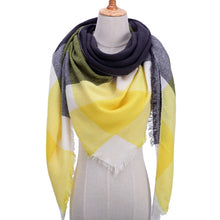 Load image into Gallery viewer, Over Sized Cashmere Blended Scarf/Shawl