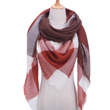 Load image into Gallery viewer, Over Sized Cashmere Blended Scarf/Shawl