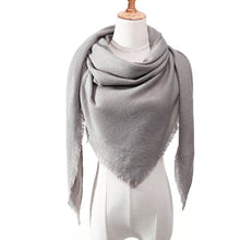 Load image into Gallery viewer, Over Sized Cashmere Blended Scarf/Shawl