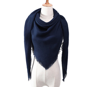 Over Sized Cashmere Blended Scarf/Shawl