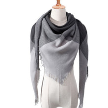 Load image into Gallery viewer, Over Sized Cashmere Blended Scarf/Shawl